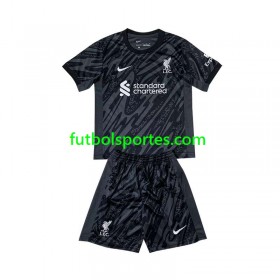 Camiseta Liverpool Portero Niño Primera Equipación 2024/2025